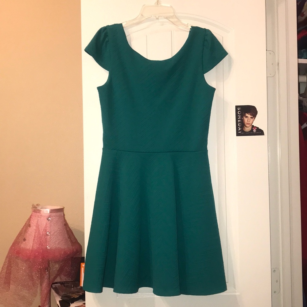 Teal Dress